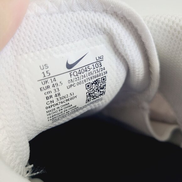 NEW Nike Vapor Edge Speed 360 2 Football Cleats FQ4045-103 size 15 White Purple